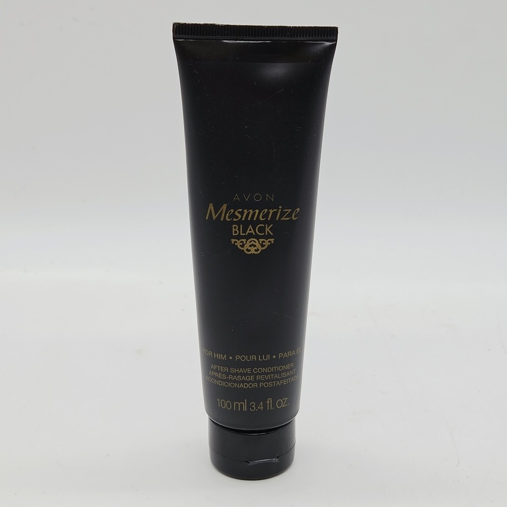 NEW Avon MESMERIZE BLACK After Shave Conditioner Men 3.4 Fl Oz